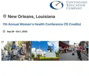 CEC 7th Annual Women’s Health Conference 2025 (Videos + Slides PDFs)