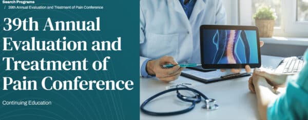 Harvard 39th Annual Evaluation and Treatment of Pain Conference 2025